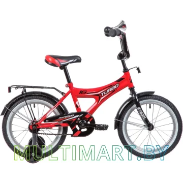 Детский велосипед Novatrack Turbo 167TURBO.RD9 (красный/черный, 2019)